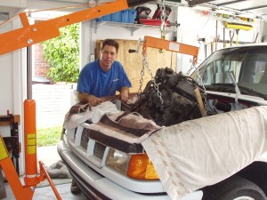 Making room for a V-8 Super Charger in my Ford Ranger Truck