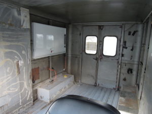 Step Van interior clean up