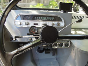 Step van customized gauges