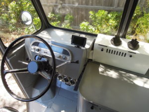Step van heater box