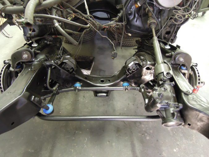 Restored front subframe and suspension